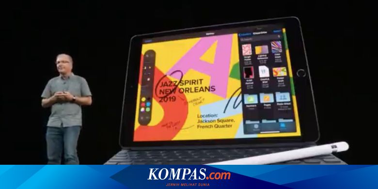 apple resmikan ipad baru ukuran layar