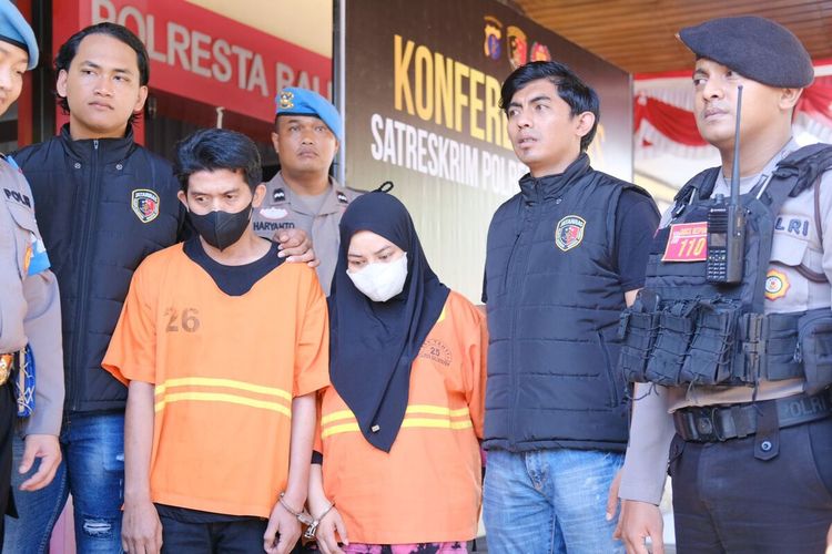 Pasutri pelaku penipuan berkedok emas di Balikpapan ditangkap polisi di daerah Kalimantan Tengah