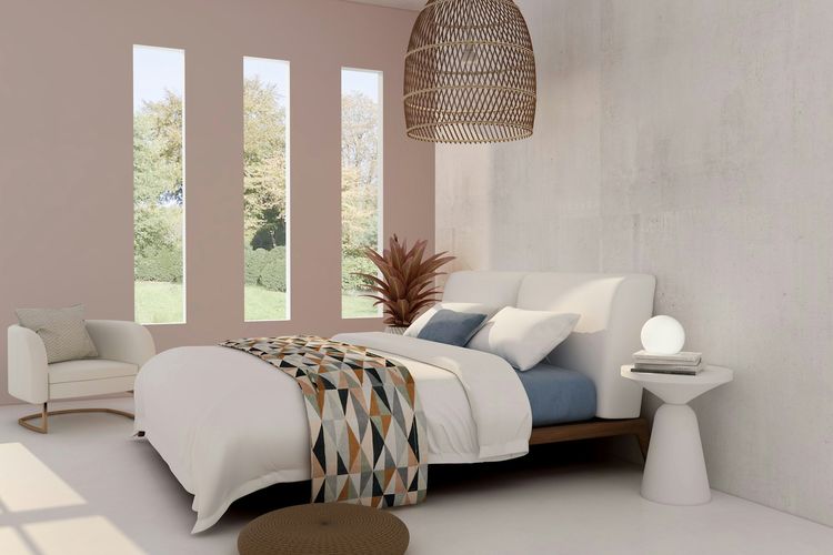 Ilustrasi kamar tidur.