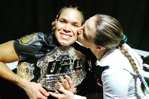 Di Belakang Amanda Nunes Ada Kekasih Lesbiannya