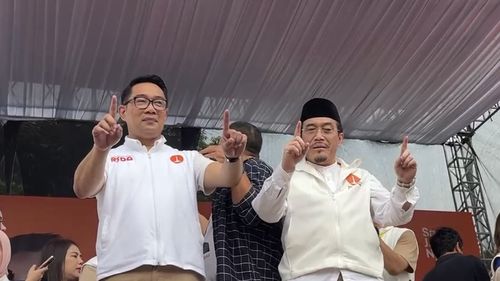Ajak Warga Coblos Nomor 1, Ridwan Kamil: RIDO Pemimpin yang Berpijak pada Pancasila