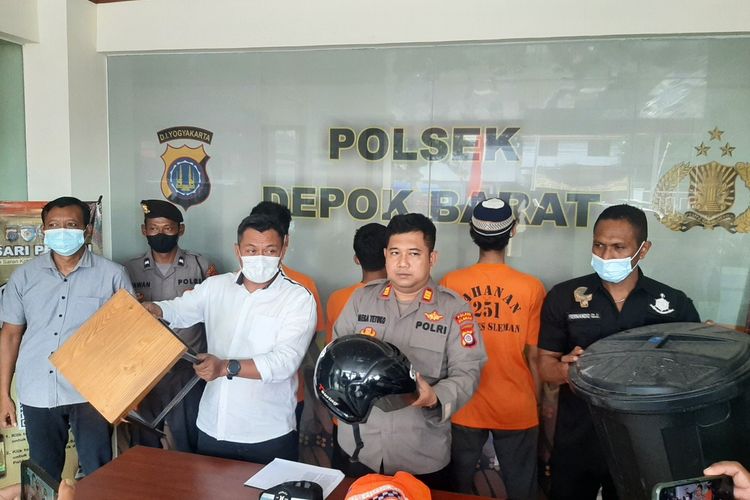 3 Penganiaya Driver Ojol dan Pengunjung Warung Makan di Babarsari Yogyakarta Ditangkap Polisi
