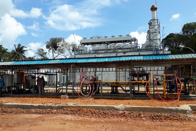 Lokasi pembangkit listrik tenaga mesin gas (PLTMG) Teluk Sasah kapasitas 9 megawatt (MW). Penambahan ini diharapkan mampu membangkitkan dan memajukan Pulau Bintan.