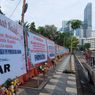 FPI Dibubarkan, Karangan Bunga Ucapan Terima Kasih Tersebar di Surabaya