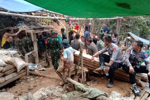 Dua Korban Tewas Tertimbun di Tambang Emas Ilegal Sekatak, Salah Satunya merupakan Anggota TNI