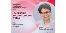 Refleksi Diplomasi 2022, Kepemimpinan Indonesia pada Masa yang Penuh Tantangan