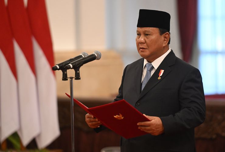 Boyong Menteri ke Akmil Magelang, Prabowo Sebut Kerja Sama dan Keberanian Sangat Penting
