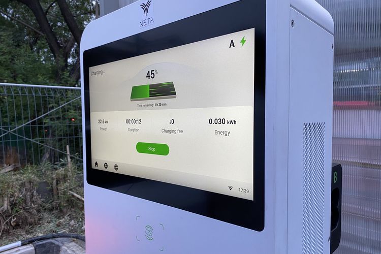 Neta Sediakan SPKLU Fast Charging 47 Kw untuk mobil listrik, Pertama di Indonesia