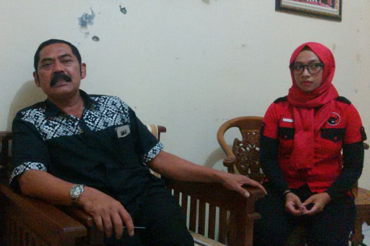 Ketua DPC PDI-P Surakarta FX Hadi Rudyatmo di Solo, Jawa Tengah, Minggu (18/3/2018).