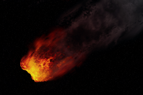Penyebab Terbakarnya Meteoroid di Lapisan Atmosfers