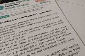 Semarak Bulan Bahasa, Semangat Literasi di Sekolah Kami
