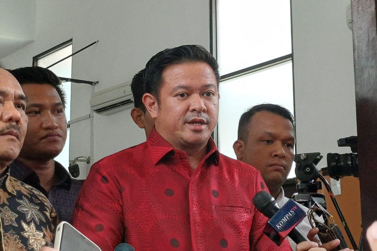 Kuasa hukum Mario Dandy Satriyo, Andreas Nahot Silitonga, saat ditemui wartawan di Pengadilan Negeri Jakarta Selatan, Kamis (7/9/2023) 