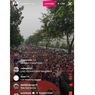 Meriahnya Arak-arakan Timnas U-22, Area Gelora Bung Karno Mendadak Jadi 