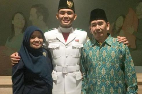 Sudrajat, Anak PNS yang Terpilih Jadi Paskibraka di Istana Negara, Bercita-cita Masuk Tentara