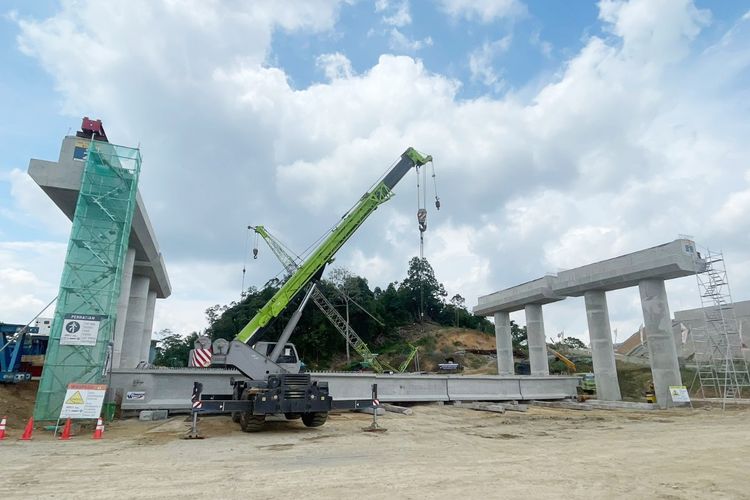 PT Waskita Beton Precast Tbk (WSBP) menyuplai beton pracetak (precast) untuk proyek infrastruktur di IKN Nusantara.  