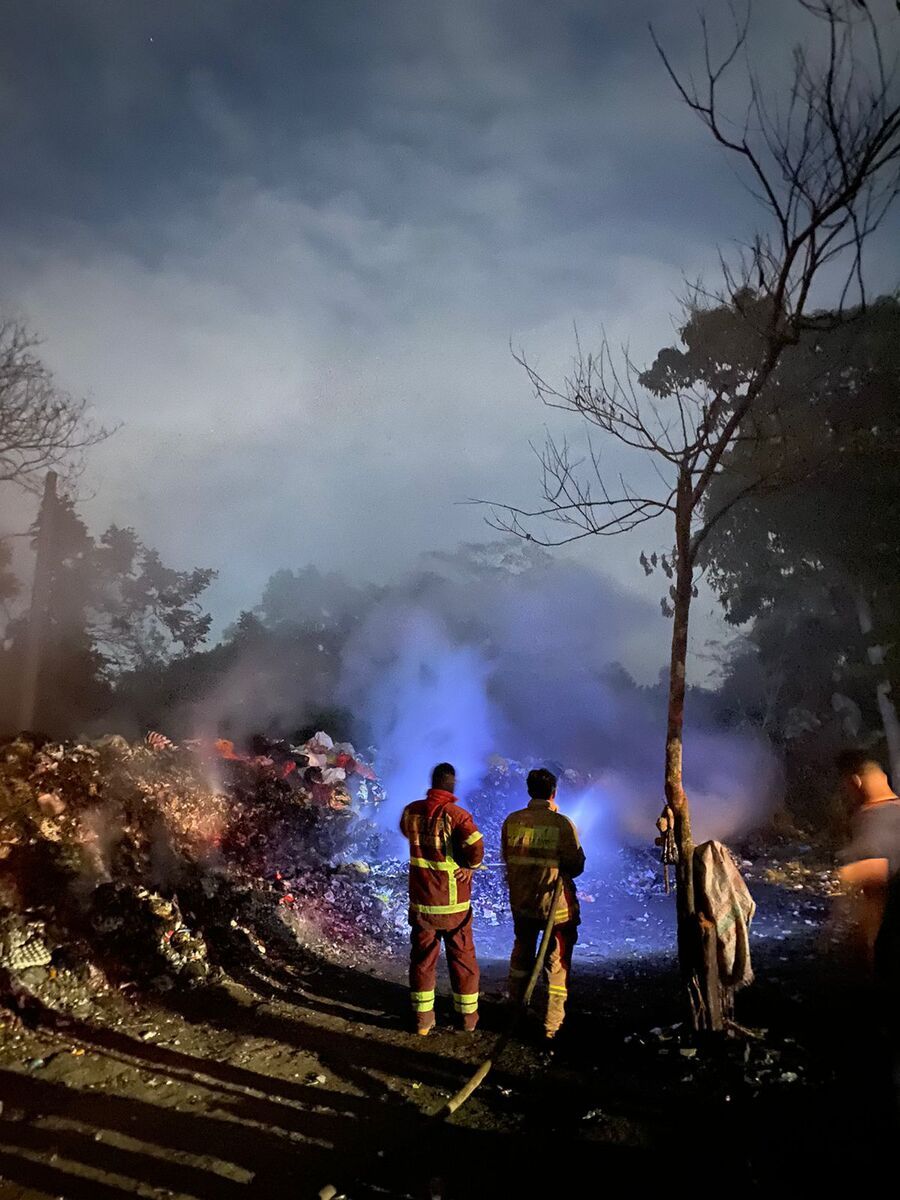 TPS di Desa Sukamukti Terbakar, Butuh Waktu 5 Jam untuk Pemadaman