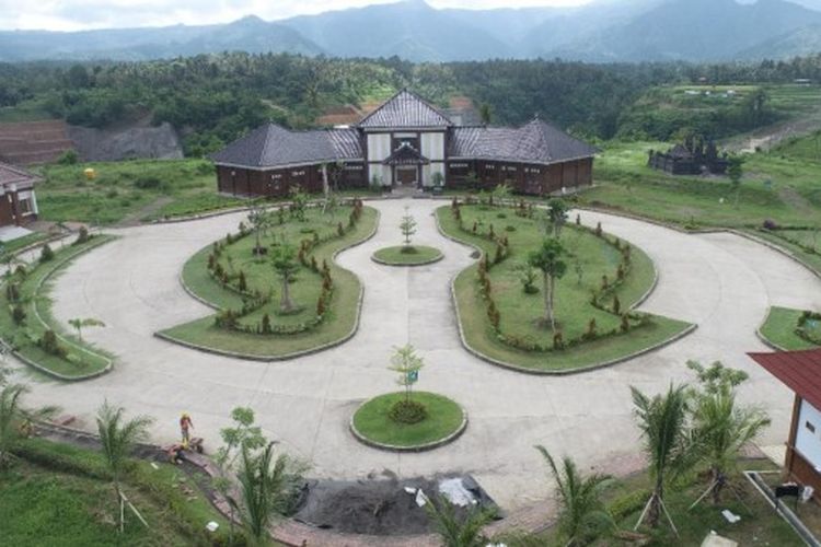 Bendungan Tamblang di Kabupaten Buleleng, Provinsi Bali.