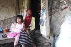 Sulit Ekonomi, Mak I'ah Jual Rumah dan Tinggal di Gubuk Sawah dengan Cucu 5 Tahun