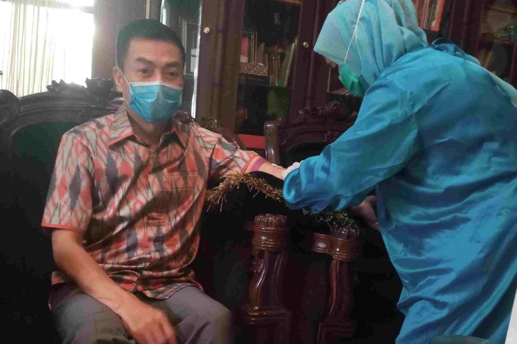 Wali Kota Salatiga Yuliyanto mencanangkan Gerakan Serval untuk menolong pasien Covid-19