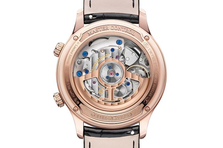 Jaeger-LeCoultre Master Control Memovox Timer Pink Gold