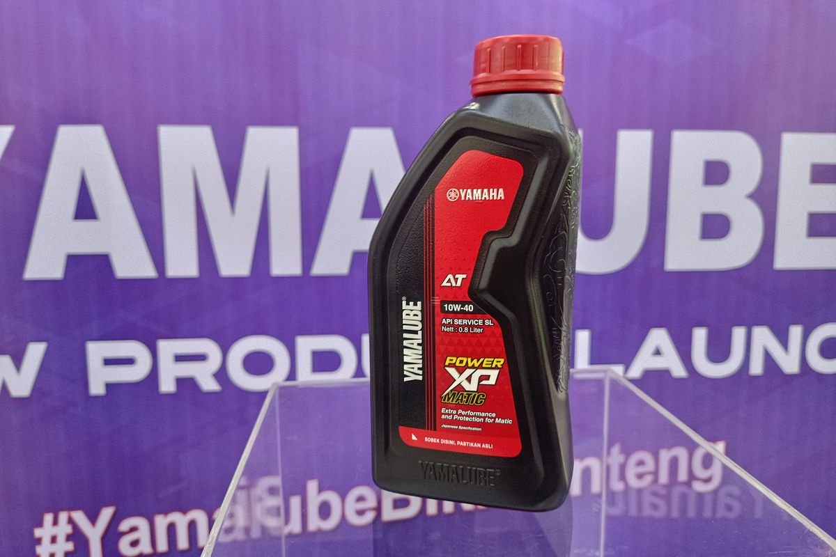 Peluncuran oli mesin Yamalube Power XP Matic