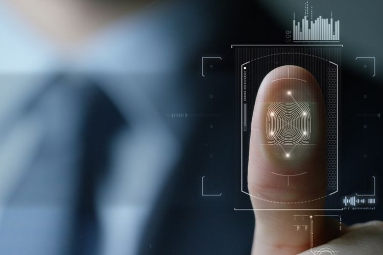 Ilustrasi teknologi biometrik