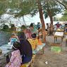 Penampakan Pantai Pasir Padi pangkalpinang, Dipadati Ribuan Pengunjung Walau Pandemi Belum Berakhir