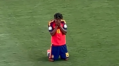 Momen Lamine Yamal Berdoa usai Spanyol Juara Piala Dunia 2026 Viral