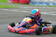 Bocah 7 Tahun Jadi Juara Gokart Nasional