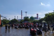 Petugas Kesulitan Tambal Tanggul yang Jebol di Pelabuhan Tanjung Emas Semarang, Segini Tinggi Air Rob