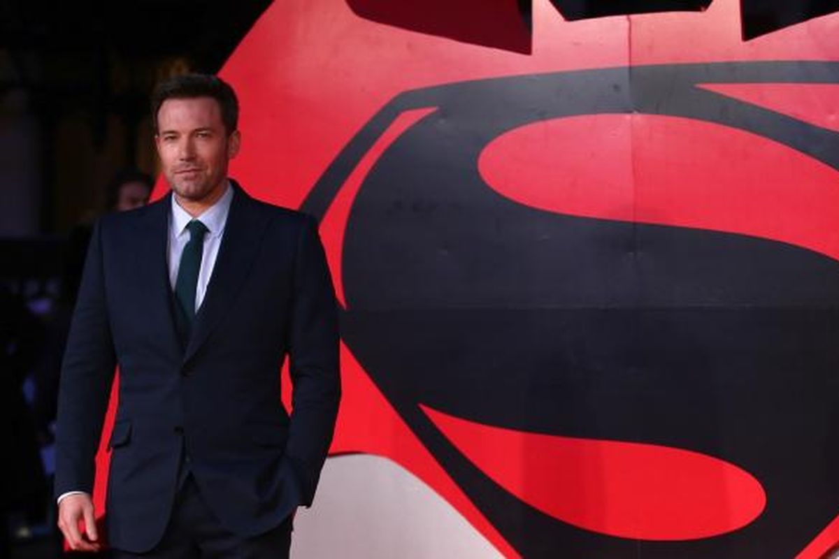 Aktor Ben Affleck menghadiri pemutaran perdana di Eropa film Batman v Superman di London, Inggris, pada 22 Maret 2016.
