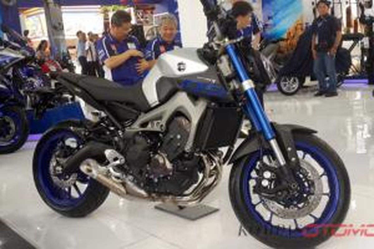 Yamaha MT-09 akhirnya resmi diluncurkan Yamaha Indonesia di PRJ, Kemayoran, Jakarta Pusat.