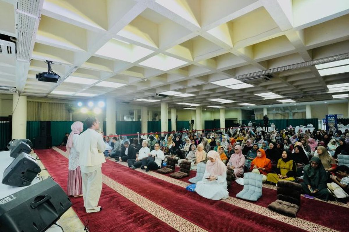 ParagonCorp juga memberikan program Pelatihan UMKM: Rayakan Usaha Baik yang berlangsung di Masjid Raya Bintaro Jaya.