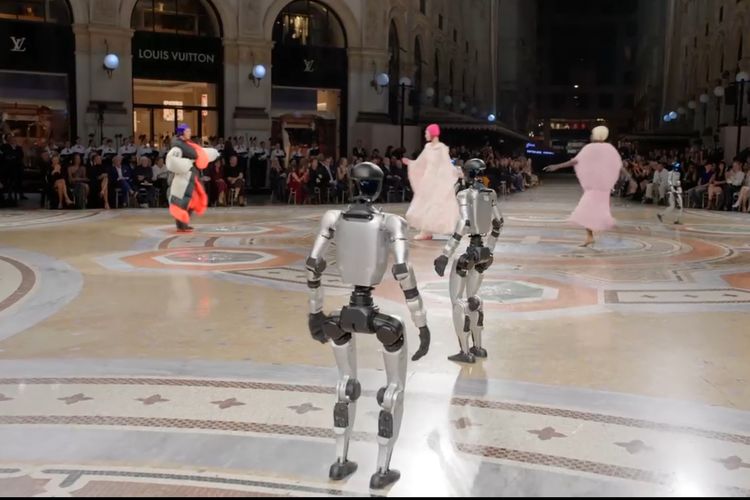 Ketika Robot Melenggang di Runway Vogue World 2026