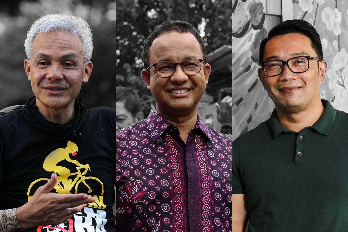Elektabilitas Tinggi, Mungkinkah Ridwan Kamil, Anies, dan Ganjar Diusung Partai Jadi Capres?