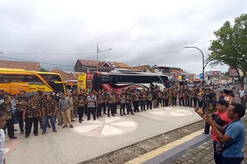 316 Kades di Purworejo Ikut Aksi di Jakarta, Tugas Kades Diwakilkan Perangkat Desa
