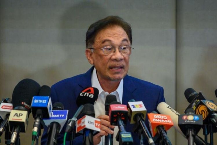 Pemimpin Oposisi Malaysia Anwar Ibrahim