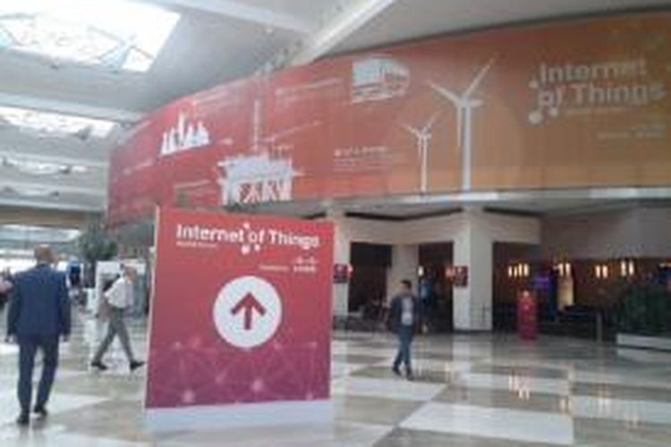 Internet of Things World Forum 2015 digelar di Dubai World Center, Dubai, Uni Emirat Arab, 6-8 Desember 2015.