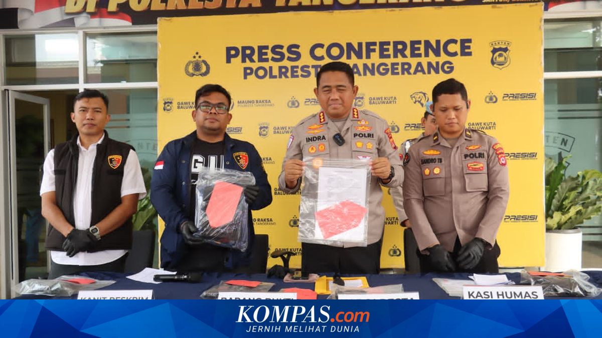 Ibu di Tangerang Jual Anak Kandung Usia 12 Tahun ke Seorang Pria, Terima Uang Rp 14,5 Juta