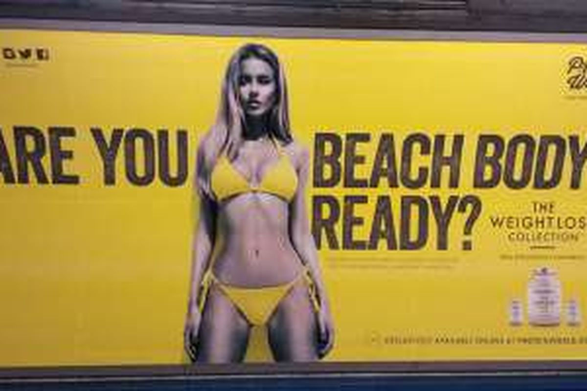 Iklan Protein World 'Are you beach body ready?'