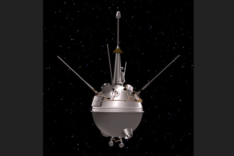 Wahana antariksa Luna 2 milik Uni Soviet