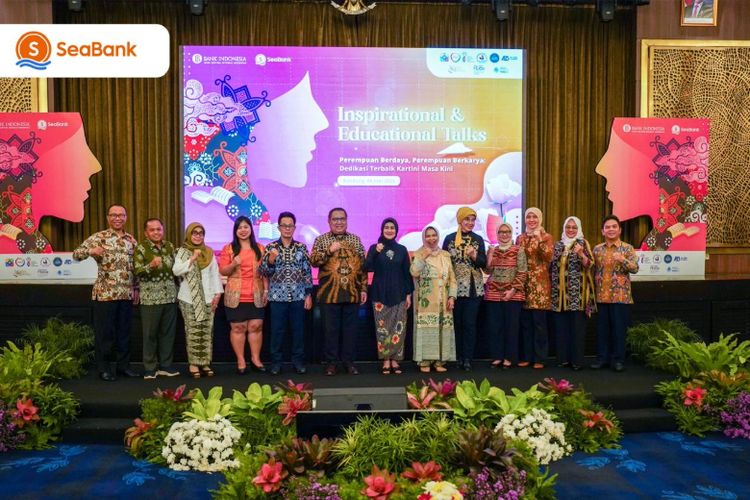 Selain Pimpinan KPw BI Jabar dan SeaBank, turut hadir pula Istri Wagub Jabar, Perwakilan Bank Indonesia pusat, serta pimpinan dinas setempat