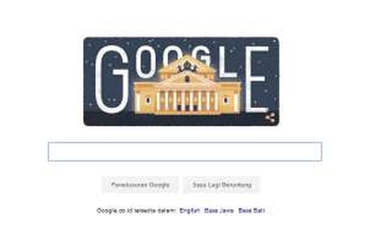 Google rayakan hari jadi Bolshoi Theatre dengan doodle