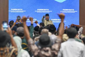 Prabowo: Tanam Padi Sendiri bila Tak Bolehkan Petani Berpenghasilan Tinggi