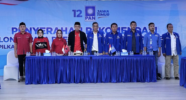 Targetkan Menang Bersama, PDI-P dan PAN Sepakati 6 Calon Petahana untuk Maju Pilkada Jatim 2024