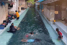 Indahnya Air Asinahu, Sungai Alami di Tengah Permukiman Warga Sawai