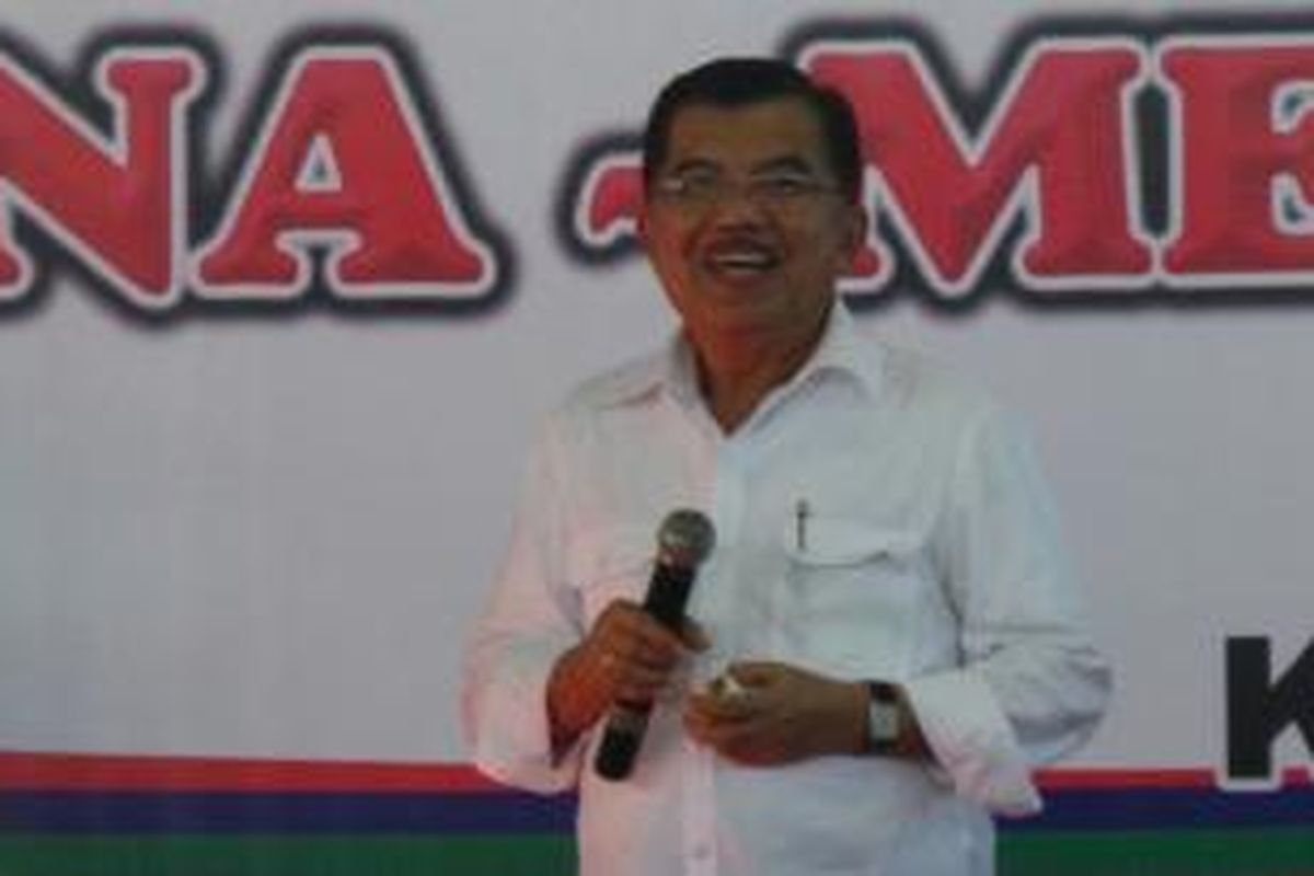 Calon wakil presiden Jusuf Kalla