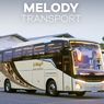 Bus Baru PO Melody Transport, Jetbus 5 SHD dengan Fasilitas Mewah