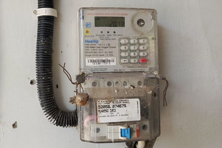 Harga token listrik Oktober 2025.