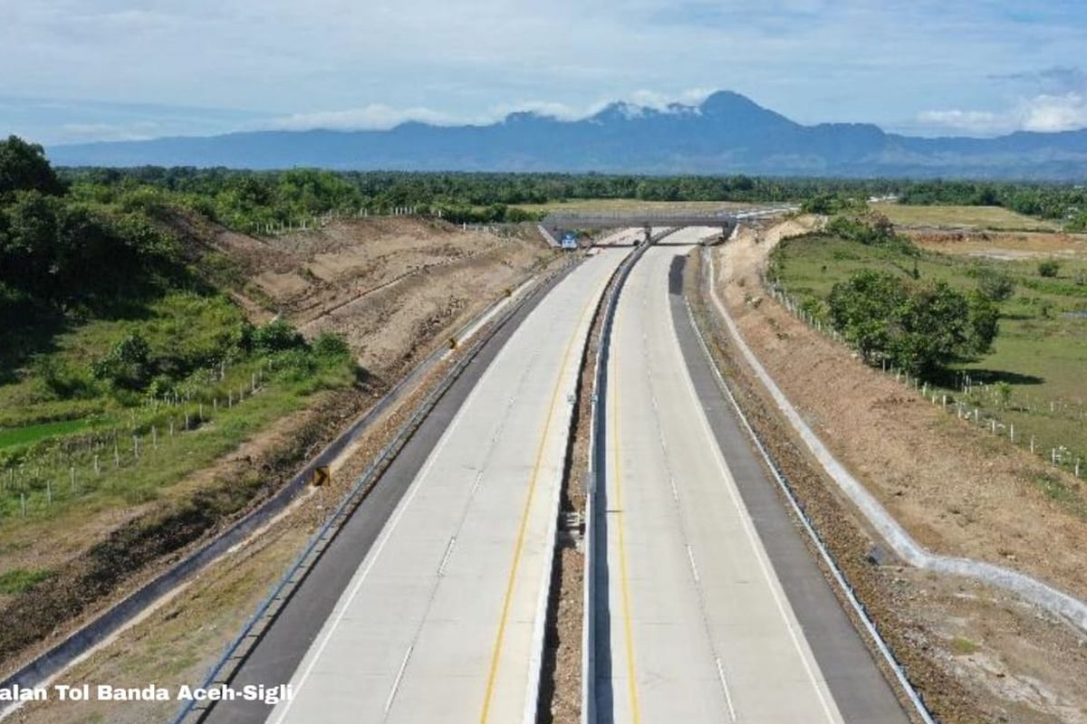 Tol Banda Aceh-Sigli Seksi 4 (Indrapuri-Blang Bintang) siap beroperasi.